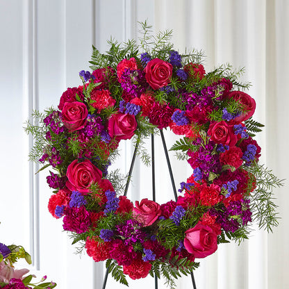 Calming Colors Wreath –  Flowers By Willie, Marshall TX