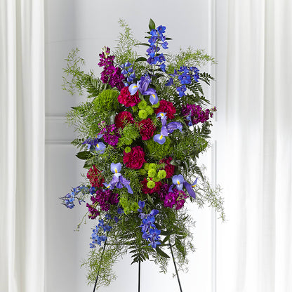 Heavenly Skies Standing Spray –  Flowers By Willie, Marshall TX