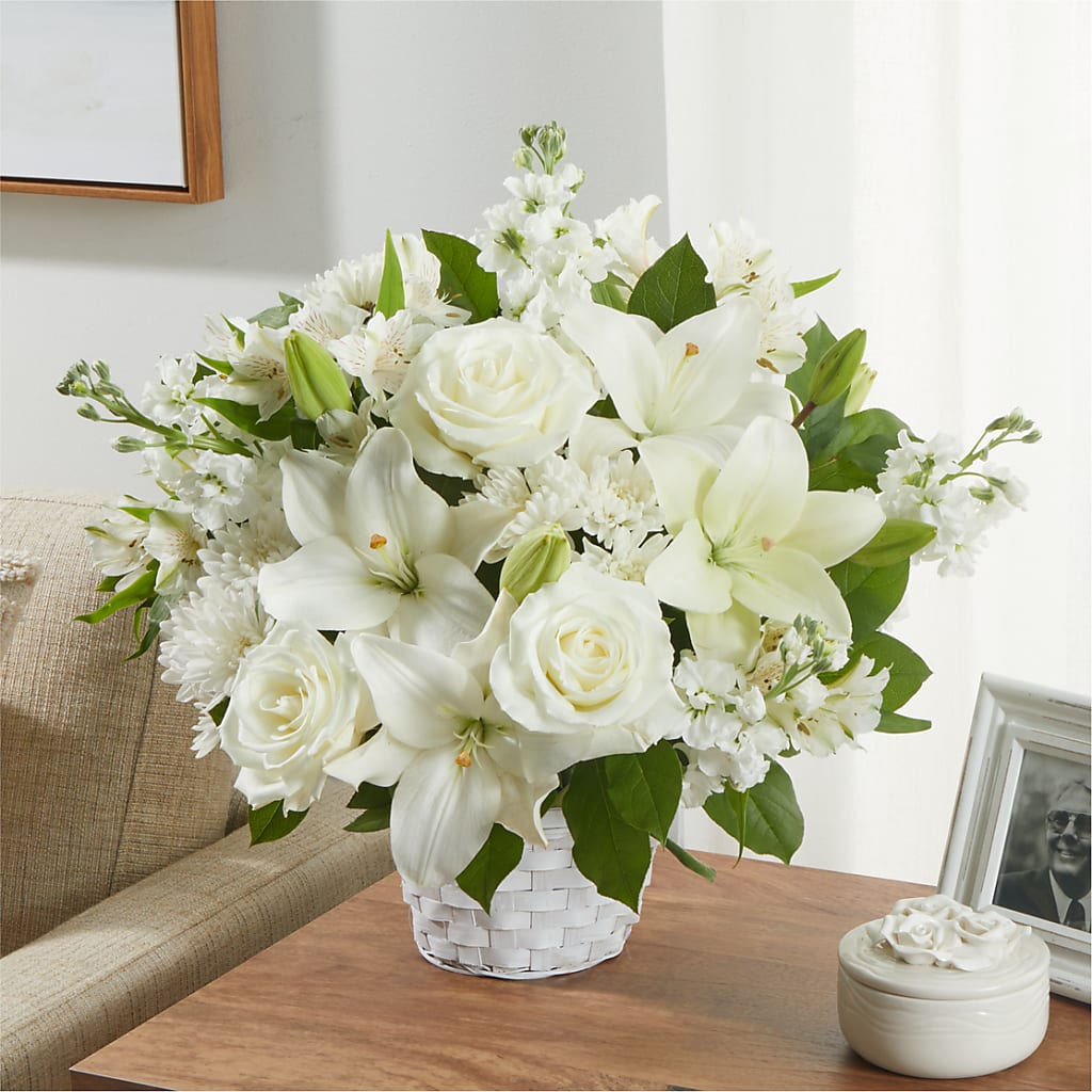 Peaceful Reflections Arrangement –  Flowers By Willie, Marshall TX