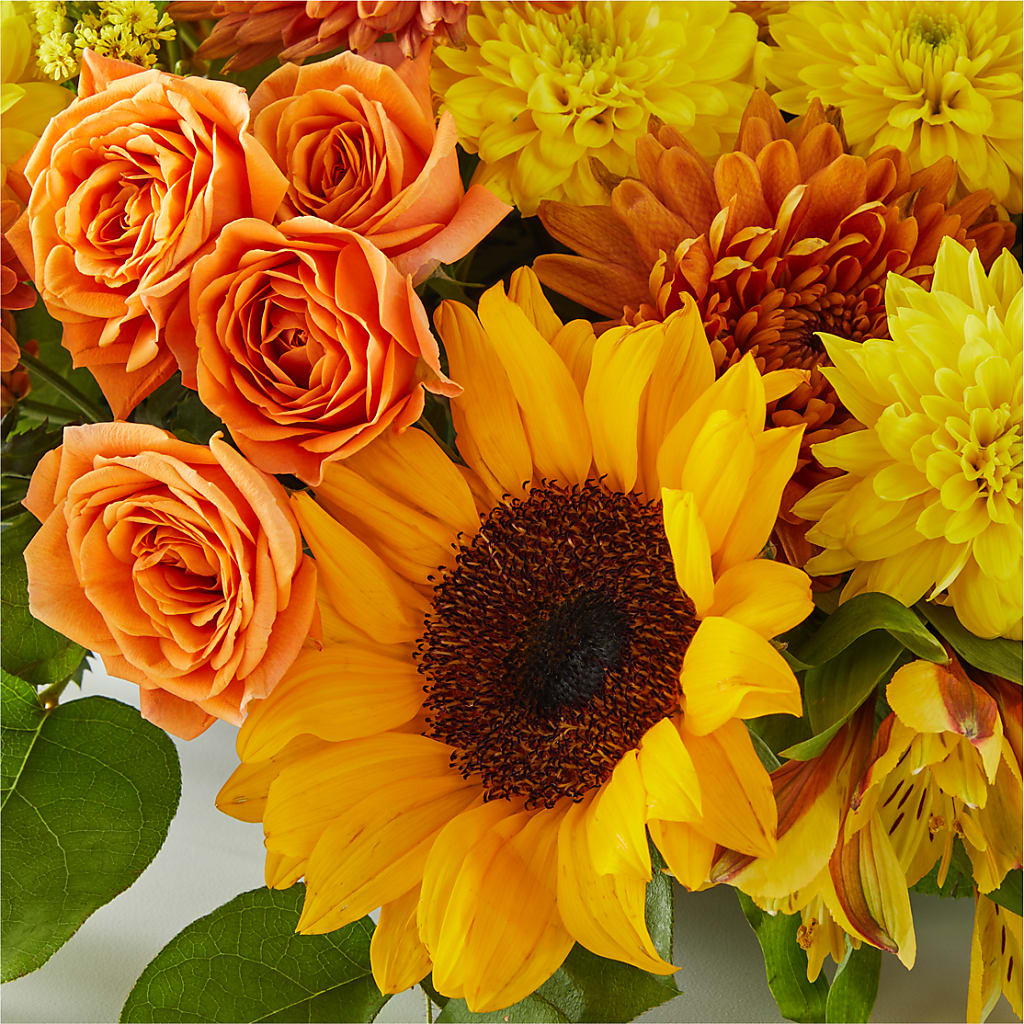 Autumn Harmony Centerpiece –  Flowers By Willie, Marshall TX