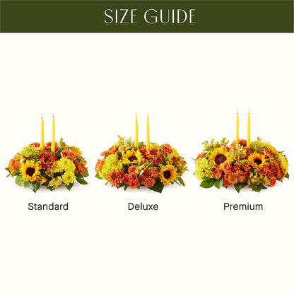 Autumn Harmony Centerpiece –  Flowers By Willie, Marshall TX