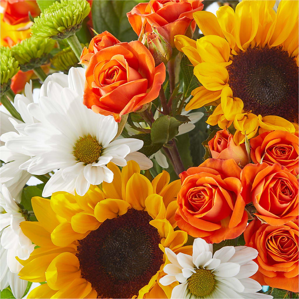 Sun-drenched Blooms Bouquet –  Flowers By Willie, Marshall TX