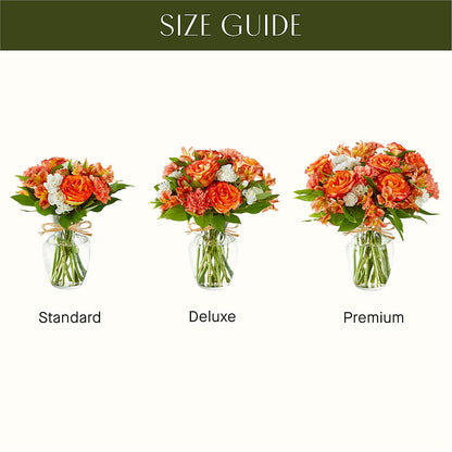 Apricot Glow Bouquet –  Flowers By Willie, Marshall TX