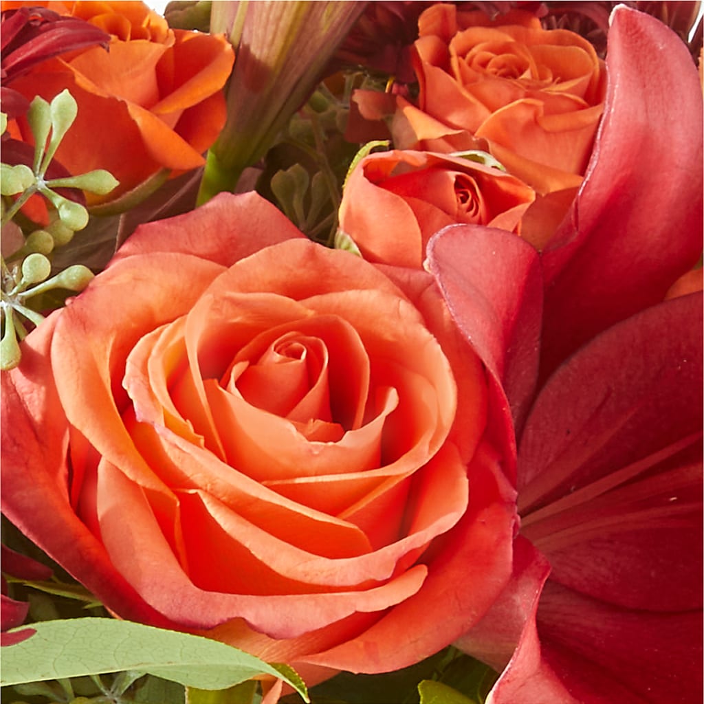 Crimson Leaves Bouquet –  Flowers By Willie, Marshall TX
