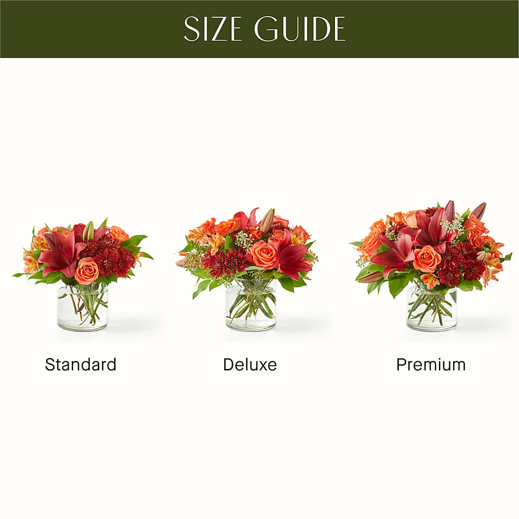Crimson Leaves Bouquet –  Flowers By Willie, Marshall TX