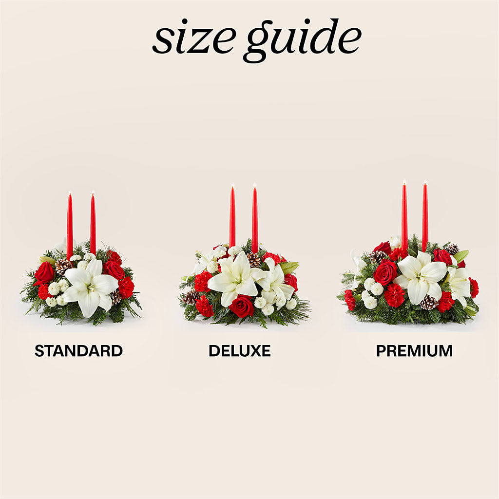 Seasonal Festivities Centerpiece –  Flowers By Willie, Marshall TX