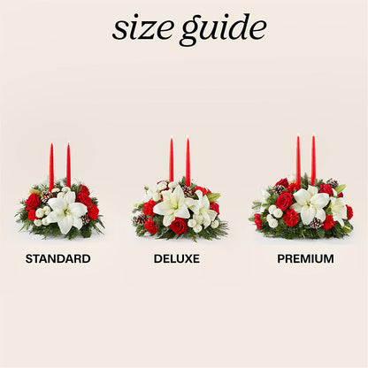 Seasonal Festivities Centerpiece –  Flowers By Willie, Marshall TX