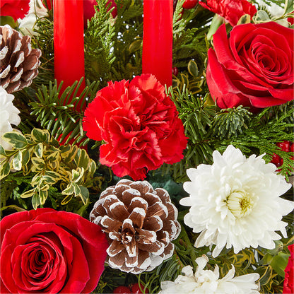 Holiday Soiree Centerpiece –  Flowers By Willie, Marshall TX