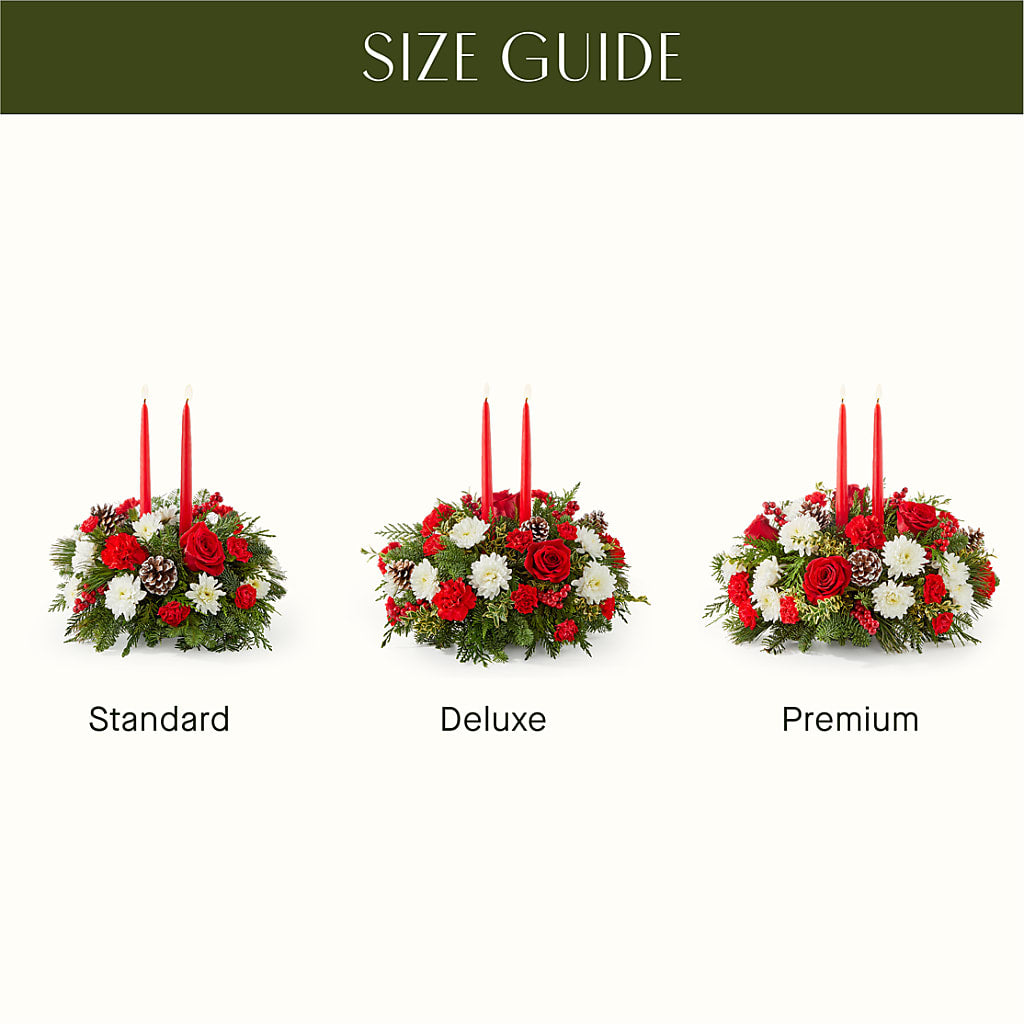 Holiday Soiree Centerpiece –  Flowers By Willie, Marshall TX