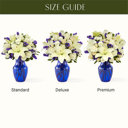 Sapphire Rush Bouquet –  Flowers By Willie, Marshall TX