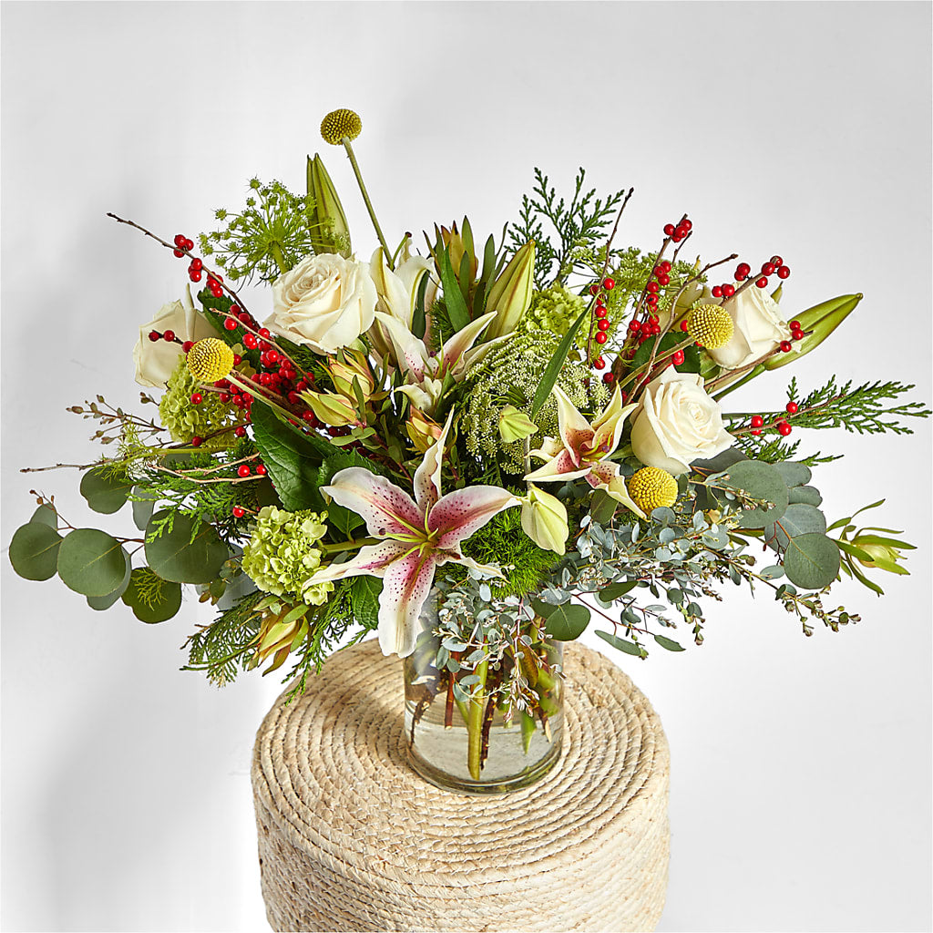 Berry & Bright Bouquet –  Flowers By Willie, Marshall TX