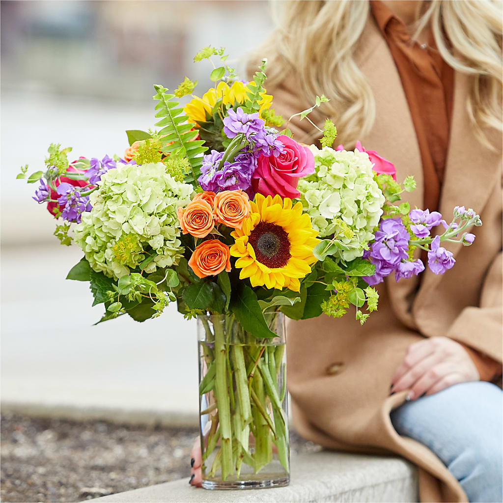 Vibrant Greetings Bouquet –  Flowers By Willie, Marshall TX