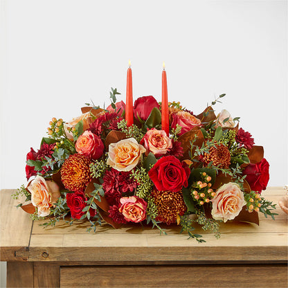 Gather Near Centerpiece –  Flowers By Willie, Marshall TX