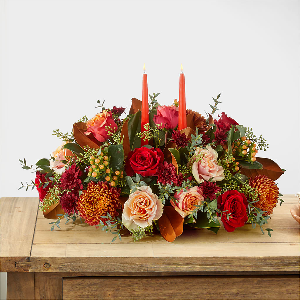 Gather Near Centerpiece –  Flowers By Willie, Marshall TX