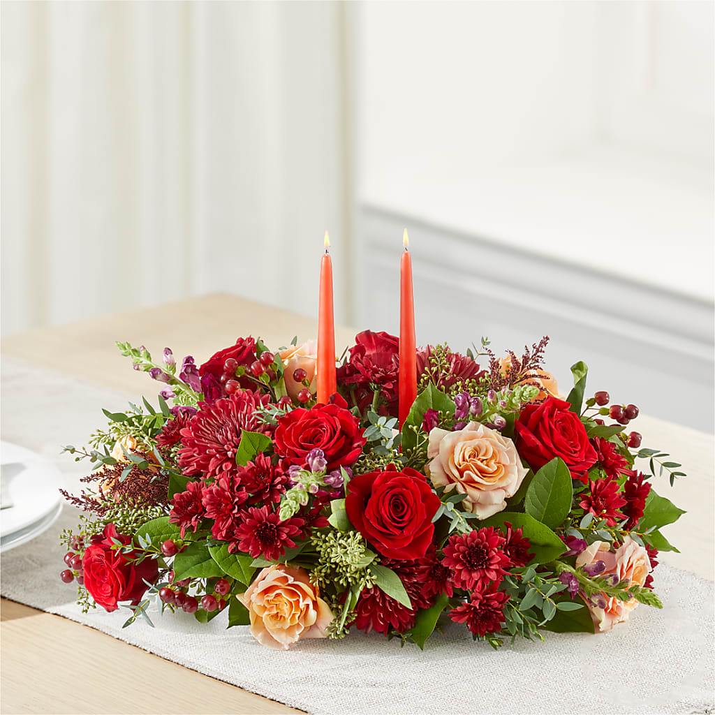 Most Thankful Centerpiece –  Flowers By Willie, Marshall TX