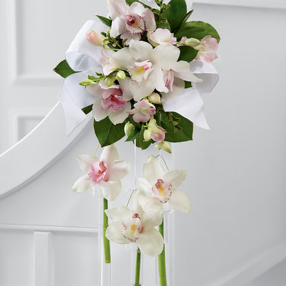 Perfect Entrance Pew Arrangement –  Flowers By Willie, Marshall TX