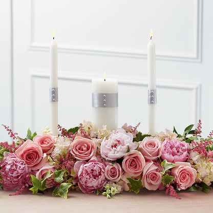 Worldwide Romance Unity Candle Arrangement –  Flowers By Willie, Marshall TX