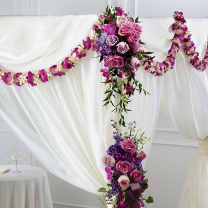 Color & Light Chuppah Decor –  Flowers By Willie, Marshall TX