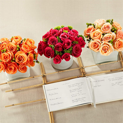 Dawn Rose Centerpiece –  Flowers By Willie, Marshall TX